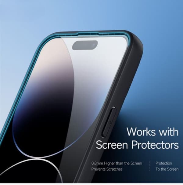 Dux Ducis Telefontaske til iPhone 15 Pro Aimo - Sort Black