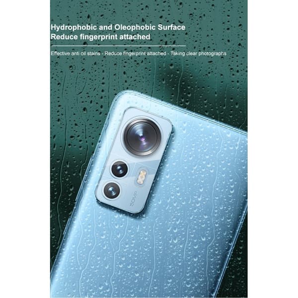 [2-PACK] Kameralinsskydd i Härdat Glas Xiaomi 12 Pro Transparent