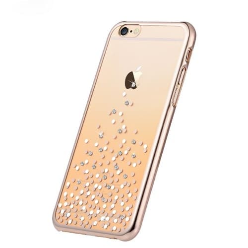 COMMA Bagsidecover til Apple iPhone 6(S) Plus - Dots - Guld Yellow