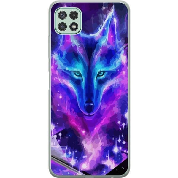 Mobilskal till Samsung Galaxy A22 5G med Neon Varg