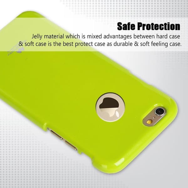 Mercury Flexicase Skal till Apple iPhone 6(S) Plus - Grön Green