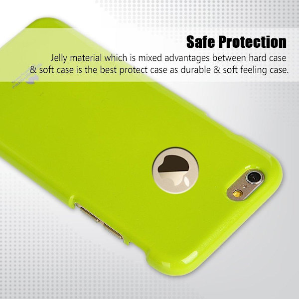 Mercury Flexicase Skal till Apple iPhone 6(S) Plus - Grön Grön