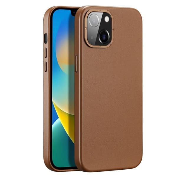Dux Ducis iPhone 14 Plus -kuori MagSafe Grit - Ruskea Brun