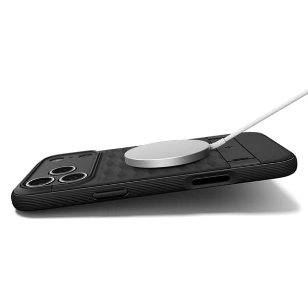 Spigen Telefontaske til iPhone 17 Pro Magsafe Parallax - Sort Svart