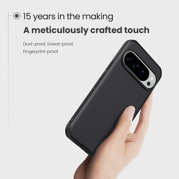 NILLKIN Frosted Shield Pro Mobilskal till Google Pixel 10 Pro Svart