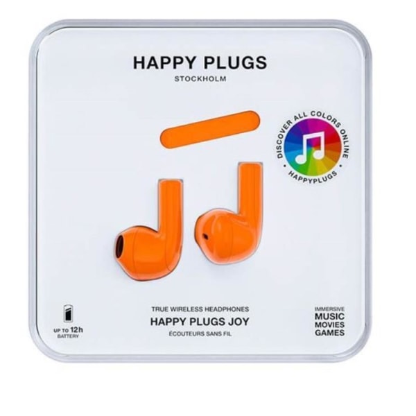 Happy Plugs Joy Hörlur In-Ear TWS - Orange