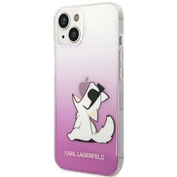 Karl Lagerfeld iPhone 14 Plus Skal Choupette Fun - Rosa