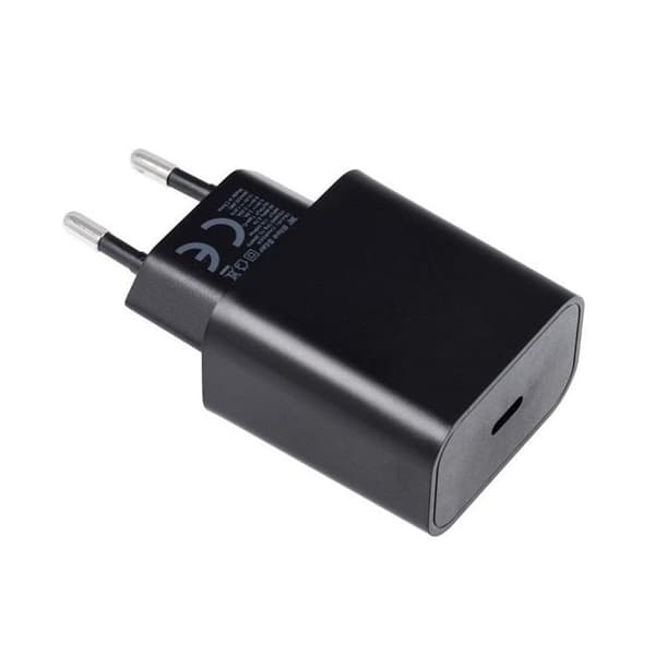 Blue Star Väggladdare Type-C Med Lightning Kabel - Svart Black