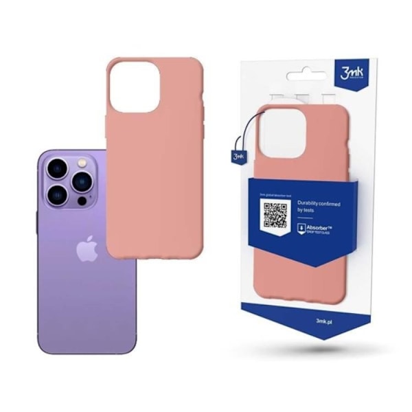 3MK iPhone 14 Pro Max Skal Matt Lovage - Lychee Rosa