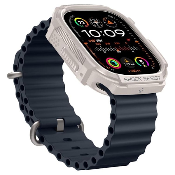 Spigen Apple Watch Ultra (49mm) Skal Rugged Armor - Dune Beige Beige
