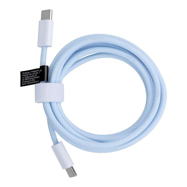 Typ-C to Typ-C Kabel PD 60W 3A C263 1.5 m - Bl