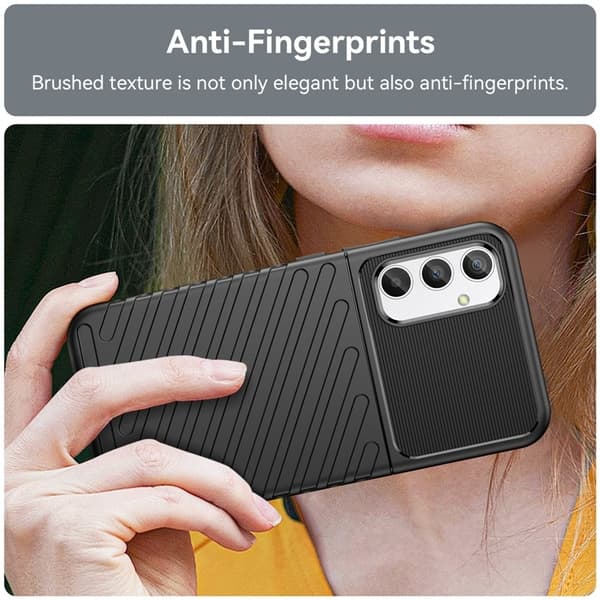 Mobilskal till Galaxy A34 5G Thunder Twill - Svart Svart