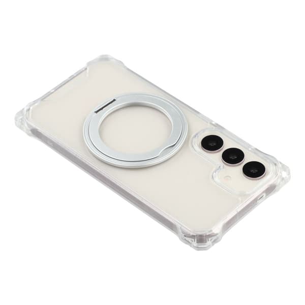 Mobilskal för Samsung Galaxy S26 Plus Magnetiskt Ring Kickstand Plast
