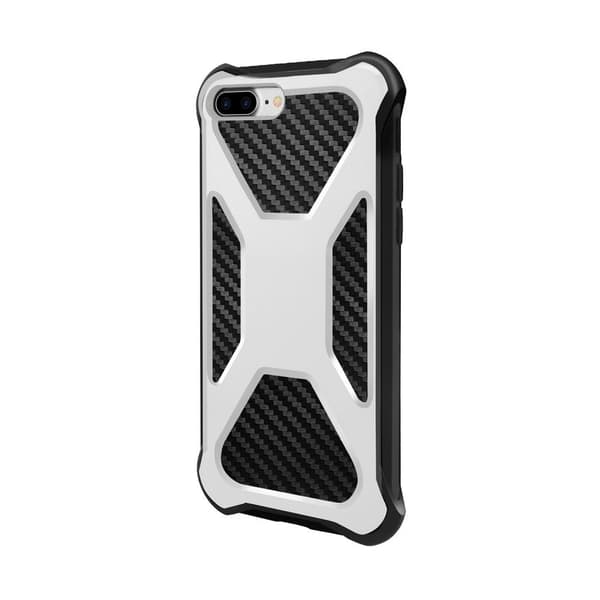 2-in-1 Mobilskal till iPhone 8 Plus / 7 Plus med bältesfodral - Vit Vit