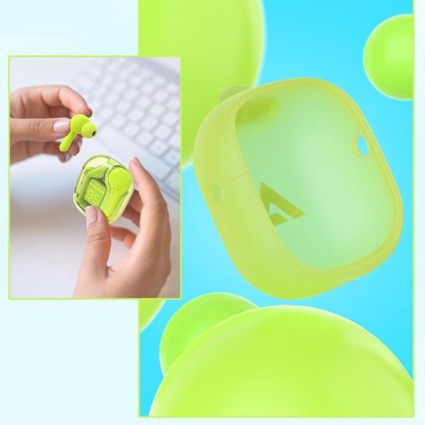 Acefast In-ear trådløse hovedtelefoner TWS Bluetooth - Grøn