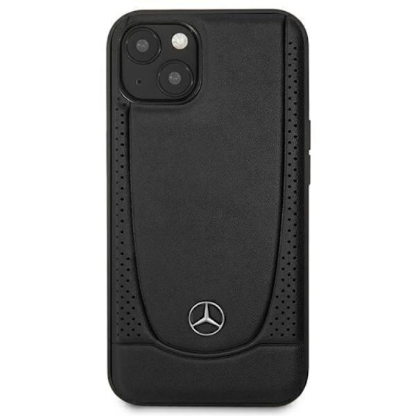Mercedes iPhone 15 Plus Mobilskal Læder Urban - Sort Black