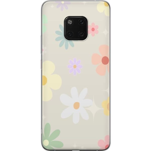 Mobilskal till Huawei Mate 20 Pro med fejdande blommor