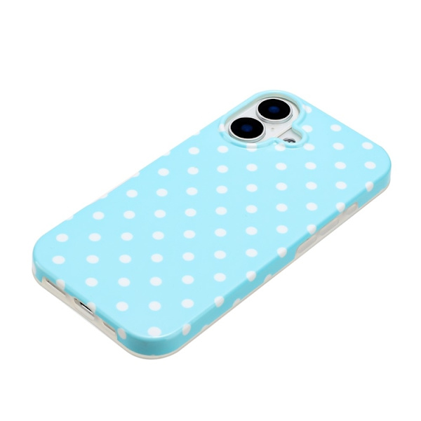 Mobilskal till iPhone 17 Dot Design Imd Tpu - Blå Blå