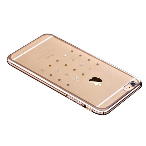 Devia Crystal Love skal till Apple iPhone 6(S) Plus - Guld Yellow