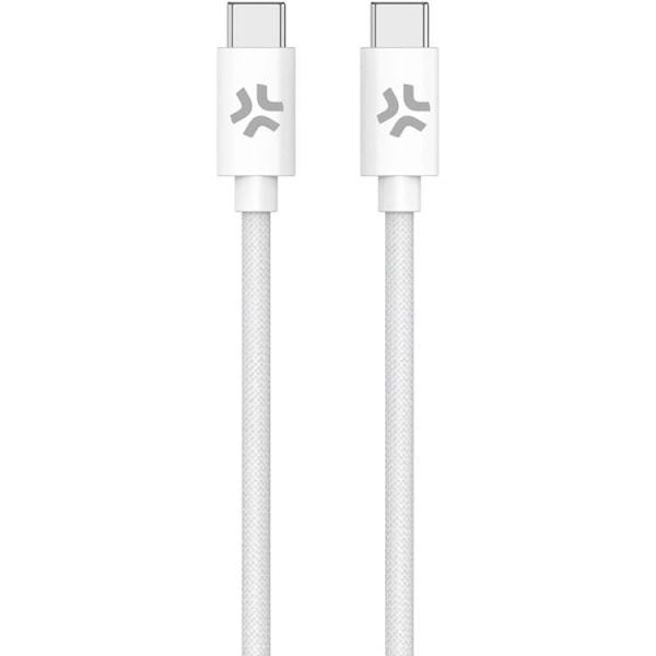 CELLY USB-C - USB-C Kabel 60W 1.5m - Vit