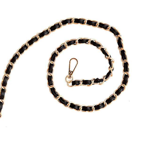 Boom Galaxy A20s mobilhalsband skal - Chain Black Svart