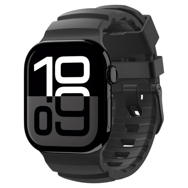 Spigen Apple Watch (44/45/46/49mm) Armbånd WBS2 - Sort Svart