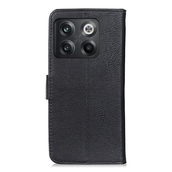 KHAZNEH OnePlus 10T 5G Plånboksfodral PU Läder - Svart Svart