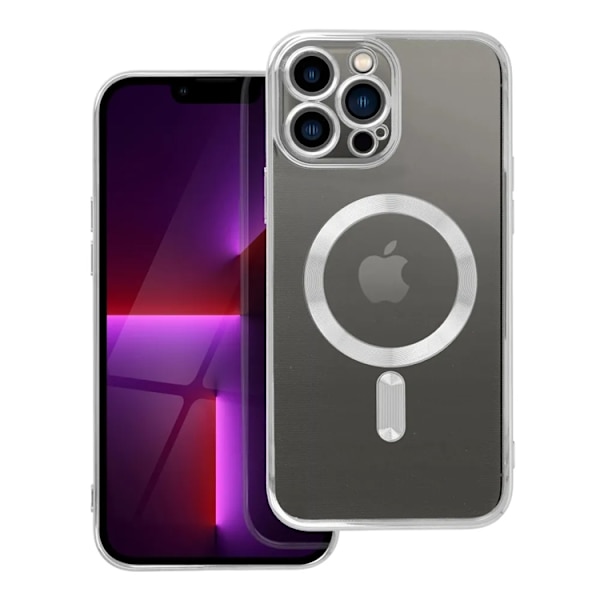 Mobilskal till iPhone 13 Pro Max MagSafe Electro Mag - Silver Silver
