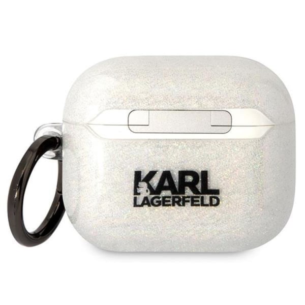 KARL LAGERFELD AirPods 3 Cover Glitter Karl&Choupette - Kirkas