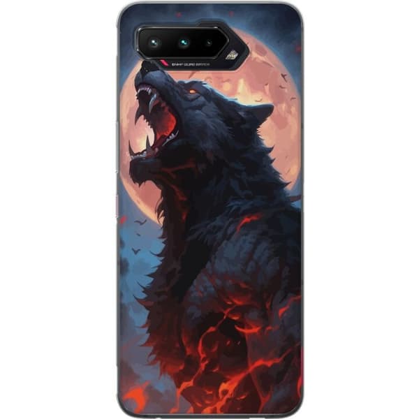 Mobilcover til Asus ROG Phone 5 med Hylende ulv