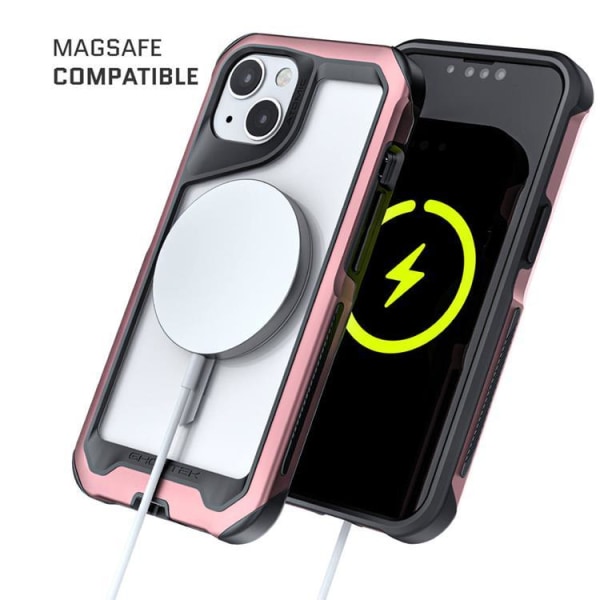 Ghostek Magsafe Atomic Slim Skal iPhone 13 mini - Rosa