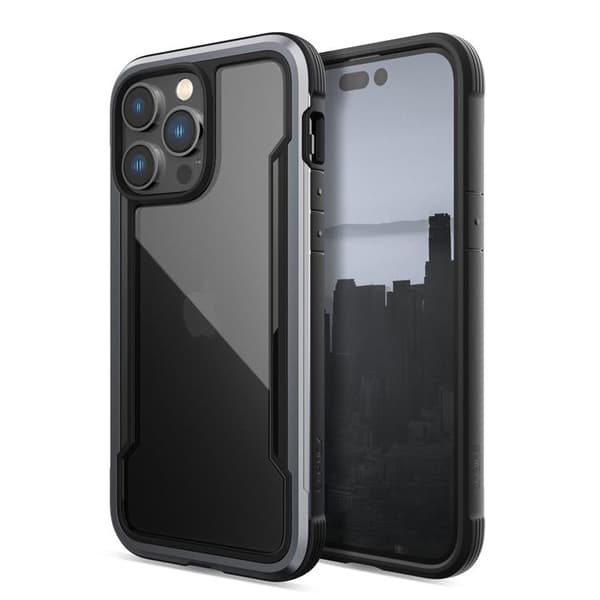 Raptic iPhone 14 Pro Max Skal Shield Armored - Musta Svart