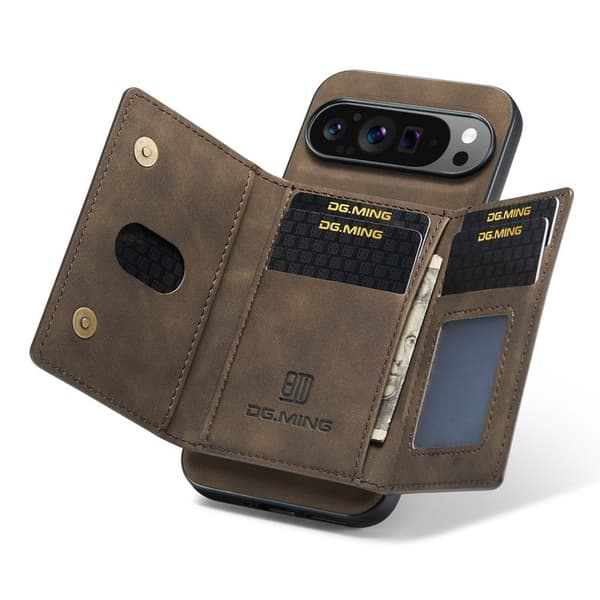 DG.MING M2 Series Mobilskal till Google Pixel 9 Pro XL Brun