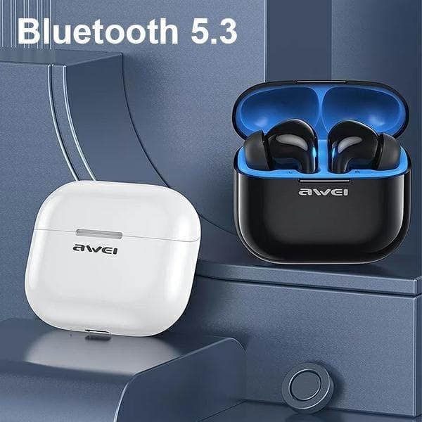 Awei Bluetooth In-Ear Hörlurar T1 Pro - Svart Black