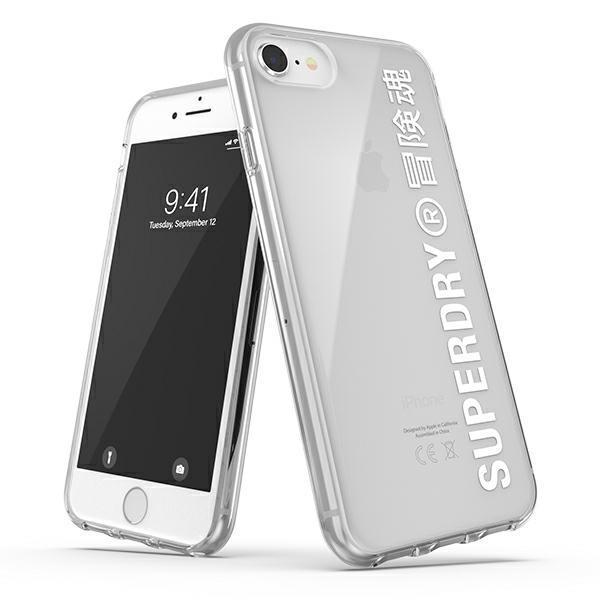 SuperDry Snap Clear Skal iPhone 6/6S/7/8/SE (2020/2022) - Vit