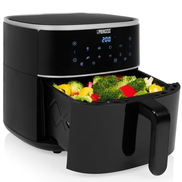 Princess Digital luftfritös 6L 1500W - 182244 Svart