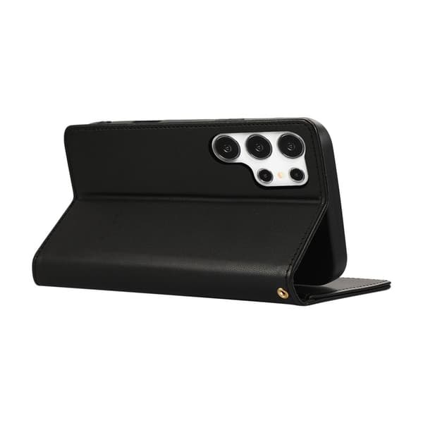 Plånboksfodral för Samsung Galaxy S26 Ultra RFID Blocking - Svart
