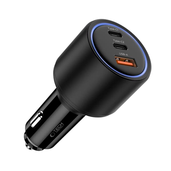 Tech-Protect Billaddare 175W - Svart Svart