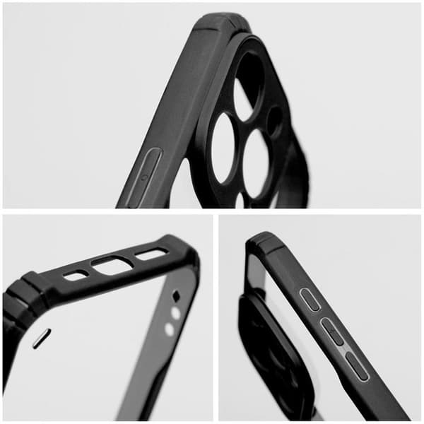 Telefontaske til iPhone 12 Anti-Drop - Sort Black