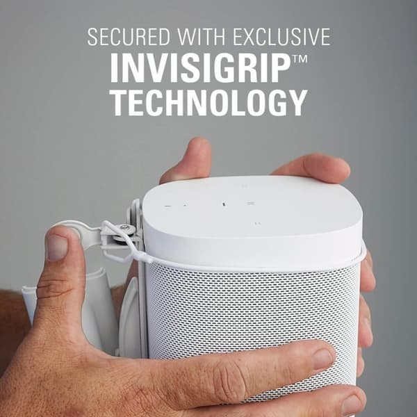 SANUS Väggfäste för Sonos One SL Play:1 Play:3 Par Vit