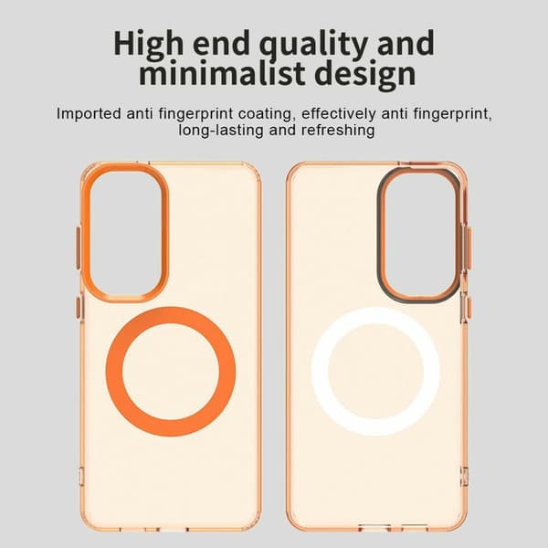 Mobilskal för Samsung Galaxy S26 Plus Magnetiskt Anti Drop - Orange