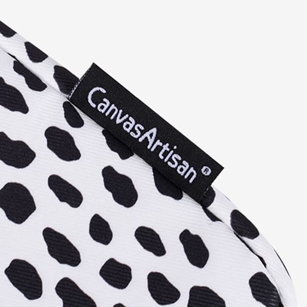 CANVASARTISAN MacBook Air Pro Datorfodral 13" Cow Pattern H36-11 Svart