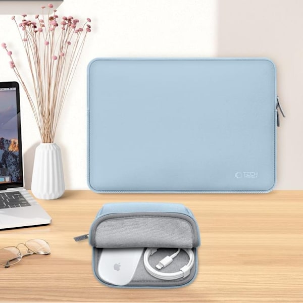 Tech-Protect Datorfodral Till (13-14") Neoslim - Winter Blå Blå