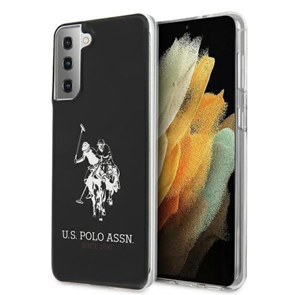 US Polo Shiny Big Logo Skal Galaxy S21 - Svart Svart