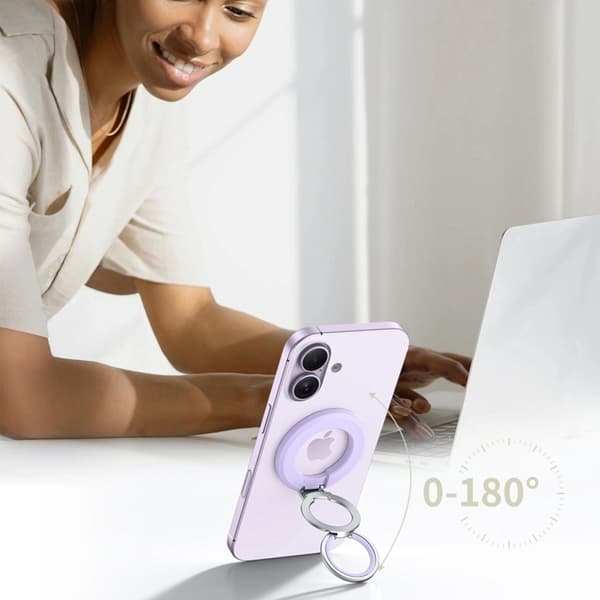 Tech-Protect Magsafe Magnetisk Telefonringholder - Lilla Lila