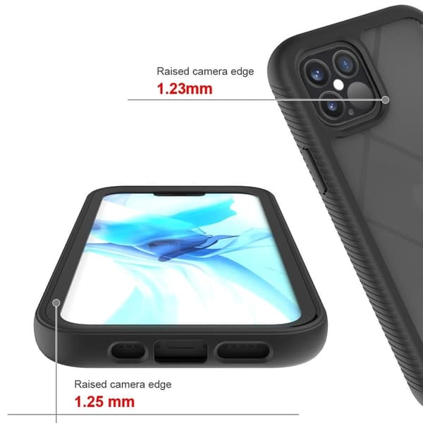 Taske til iPhone 12 Pro Max - Sort Black