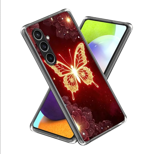 Mobilskal för Samsung Galaxy S26 Plus Shockproof TPU - Guldfjäril
