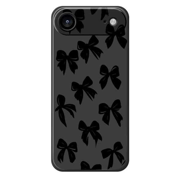 Mobilskal till iPhone Air Bow Pattern Printing Straight - Svart Svart