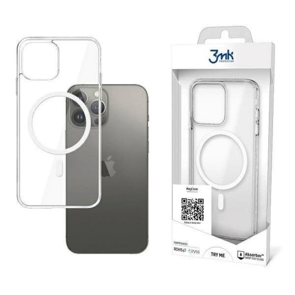 3MK MagSafe Skal iPhone 13 Pro Max - Transparent Transparent
