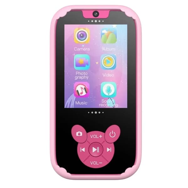 HD Kamera för Barn 2.8" Skärm W9 Rosa